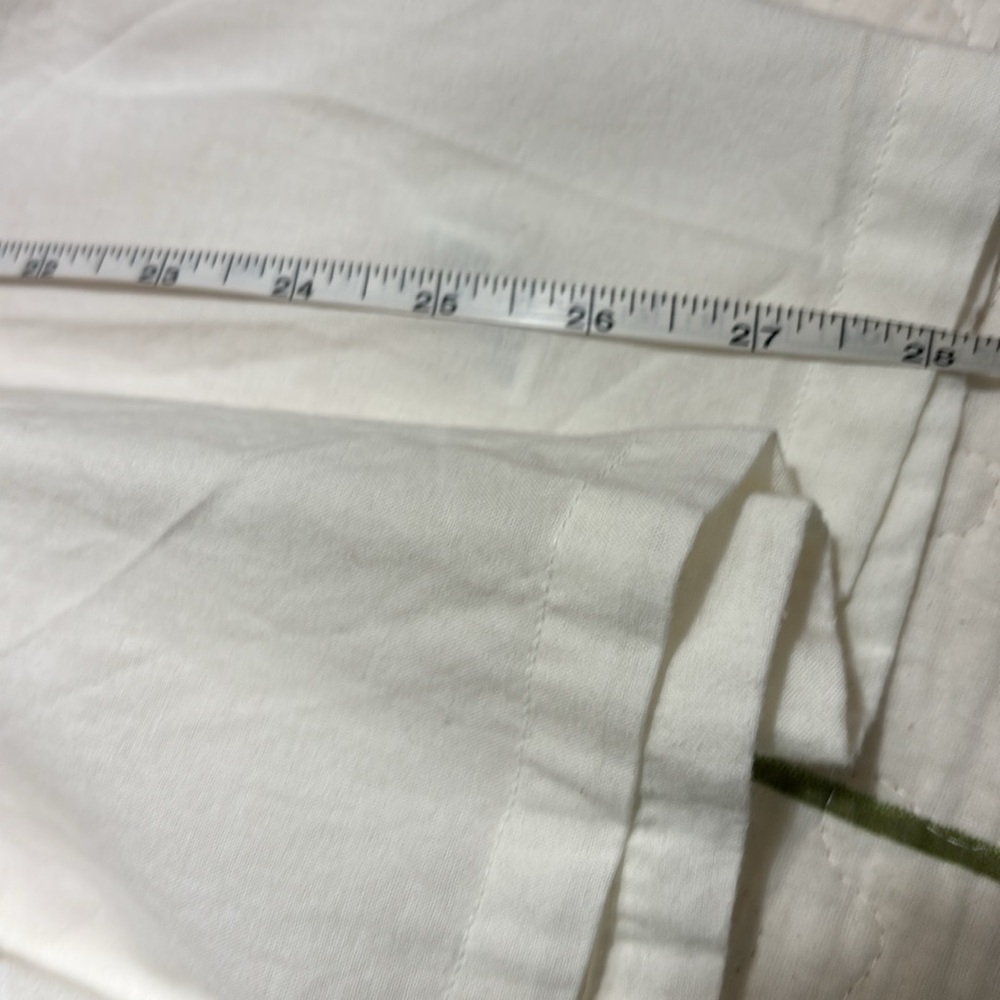 Time and True White Embroidered Women's Top 16/18 - Picture 6 of 8